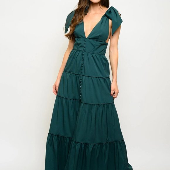 BOHO DOLLZ Tiered Maxi Dress - Picture 5 of 5